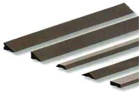 09 Stalen profielen (chamfrain) CA Stalen profielen zonder magneten Lengte is 4000 mm of 2000 mm Materiaal : Staal zonder