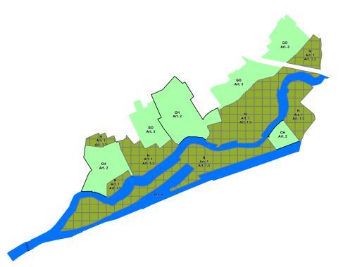 Voor het gebied is de opmaak van een gewestelijk ruimtelijk uitvoeringsplan lopend dat de nodige herbestemmingen doorvoert voor de realisatie van het landschapspark en de overstromingsgebieden.