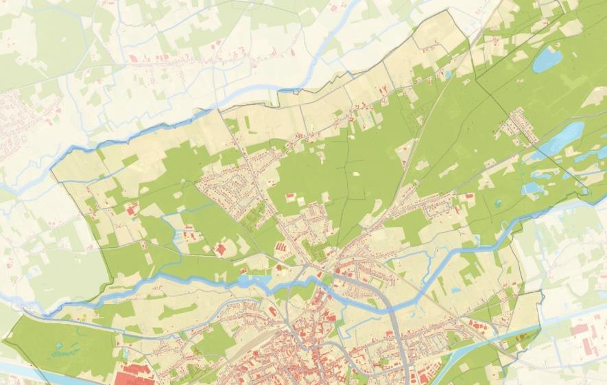 (5) Kleine Nete door Herentals en de overgang naar de Kempische Heuvelrug De doortocht van de Kleine Nete door het kleinstedelijk gebied Herentals is een strategische plek waar zowel de stedelijke