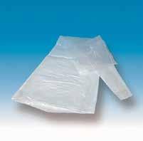 -Mb51- PVA-zakken PVA-folie (Polyvinyl Alcohol Sleeves) voor alle copacryl orthocryl en polyester gietingen Eigenschappen 10 of 0 stuks per doos Maten & referenties afmetingen (cm) afmetingen