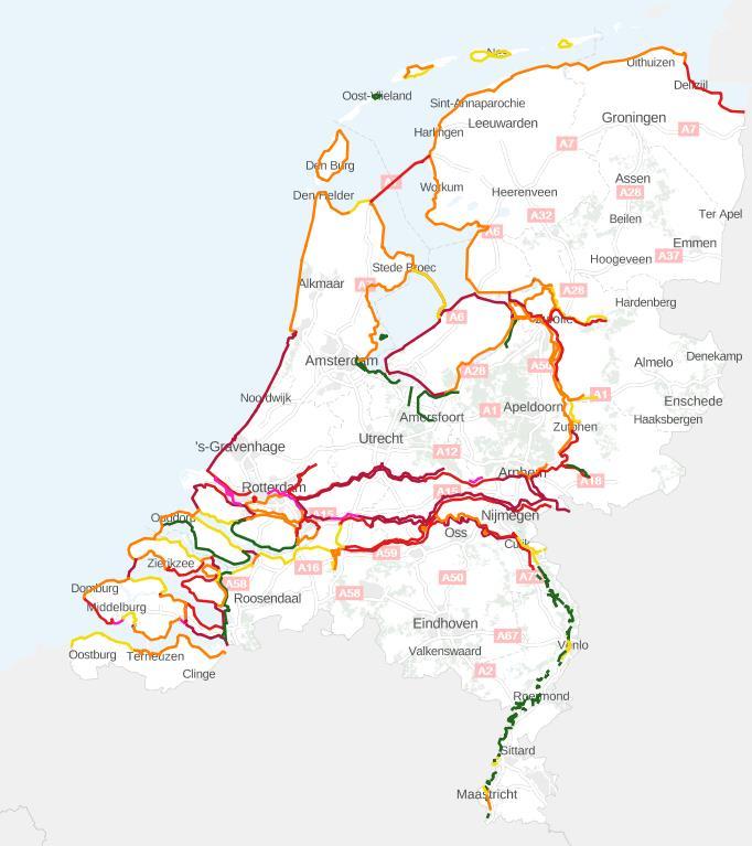 SDE+ 2018 voorjaar Wijzigingen Wind Windkaart: gemeentegrenzen per 31 december 2017 (gelijk aan 2017