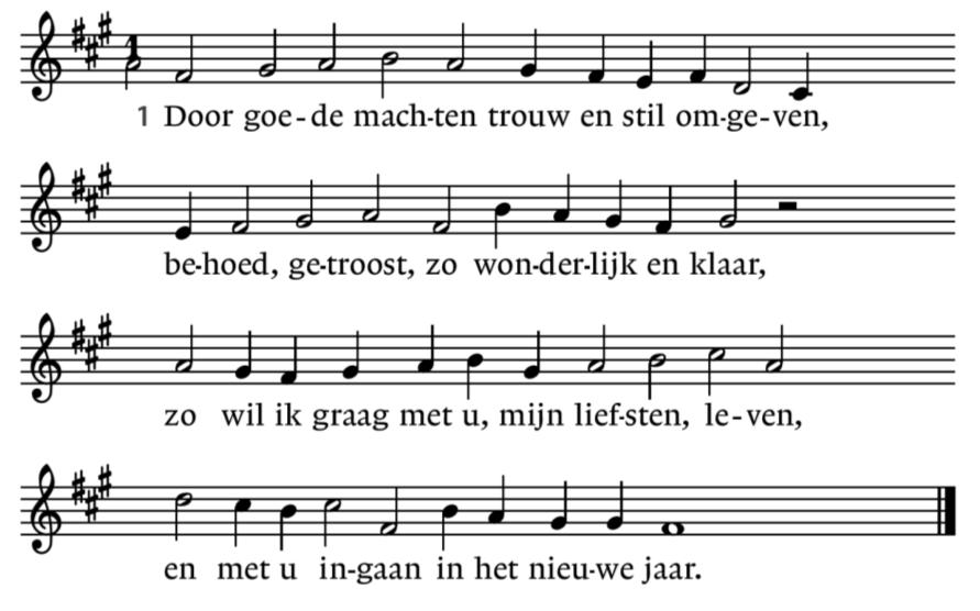 Muzikaal intermezzo OVERWEGING Zingen: Lied 511: 1, 2, 5, 6, 7 2.