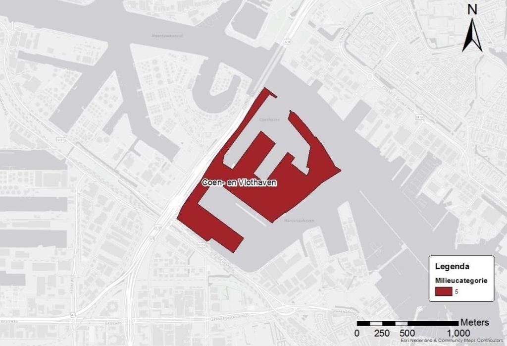 Luchtkwaliteit MER Haven-Stad projectnummer 0412096.00 3.6.5 Fase 4: Coen- en Vlothaven Fase 4 heeft betrekking op het gebied Coen- en Vlothaven.