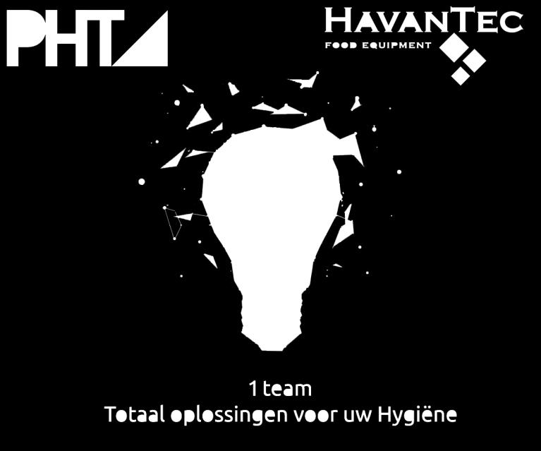 Uw Partner voor Hygiëne en Techniek Wie zijn wij? PHT en Havantec PHT-Benelux is een toonaangevende leverancier op het gebied van de modernste technologie voor hygiëne en voedselveiligheid.