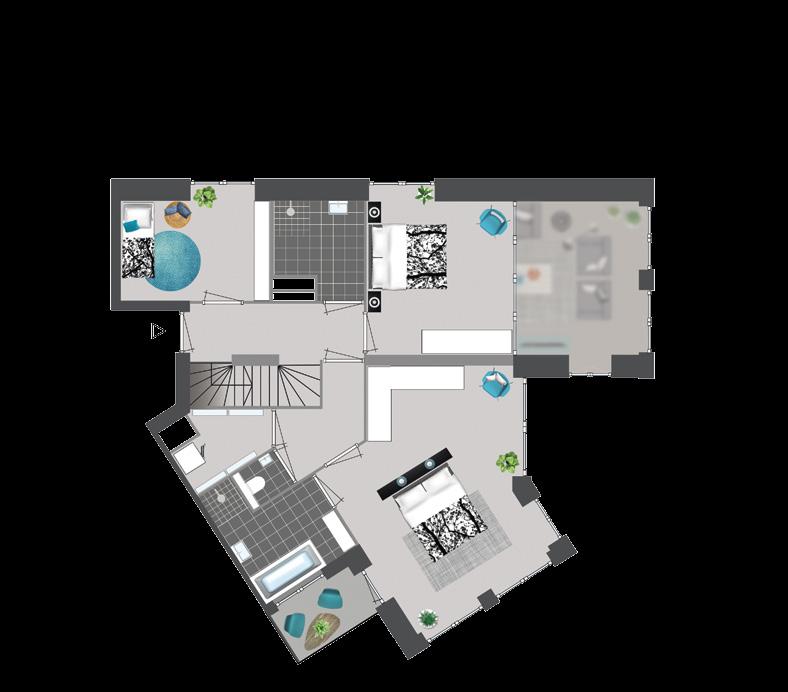 Buitenruimte: 43 m² Oriëntatie
