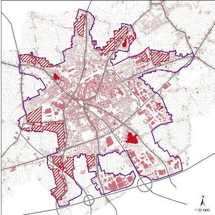 s t a n d p u n t Figuur 1: Kaart met een voorstel voor de lobbenstad Sint-Niklaas (uit ROMBAUT, VONCK & PODEVYN, 2008).