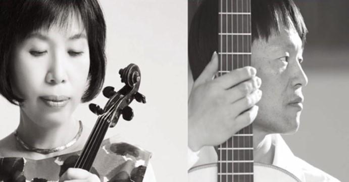 Concert Lambertuskerk Vessem zondag 22 mei 2016, 15:00 u Duo A&U Kim Miyoung -- viool & Kim Jeonyeol -- gitaar (beiden uit Korea) werken van Corelli, Piazzolla, Nam, Albaniz, Granados en de Falla Duo