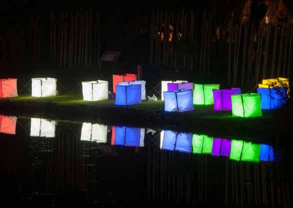 Kunst tonen en bezichtigen: In het park zijn er mogelijkheden voor kunstenaars om hun werken te tonen en bezoekers van het park kennis te laten maken met die kunst.