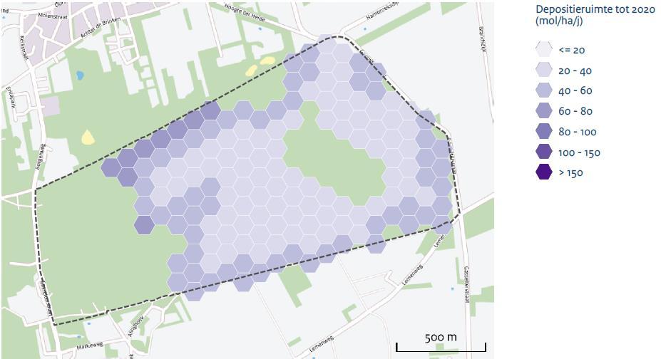 Depositieruimte en eindconclusie PAS Drouwenerzand obv AERIUS Monitor Een van de belangrijkste doelen van de PAS is het bepalen van de ontwikkelingsbehoefte een de ontwikkelingsruimte.