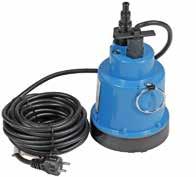 Waterzuigers en pompen Simer dompelpomp 230V ontwatering tot 3 mm 3101000000 Dompelpomp en toebehoren 3.