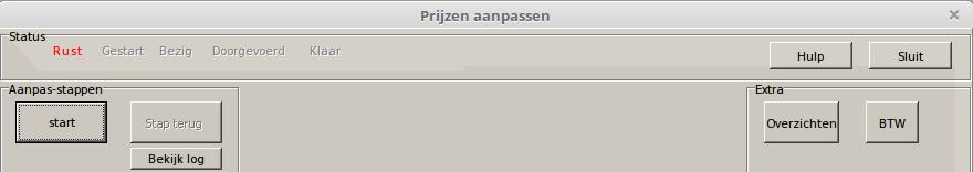 Stap 3 is het activeren van de prijsaanpassing. U kunt nu de nieuwe prijzen gebruiken voor de alle FRITEC bakkerij software. Stap 4 Klaar.