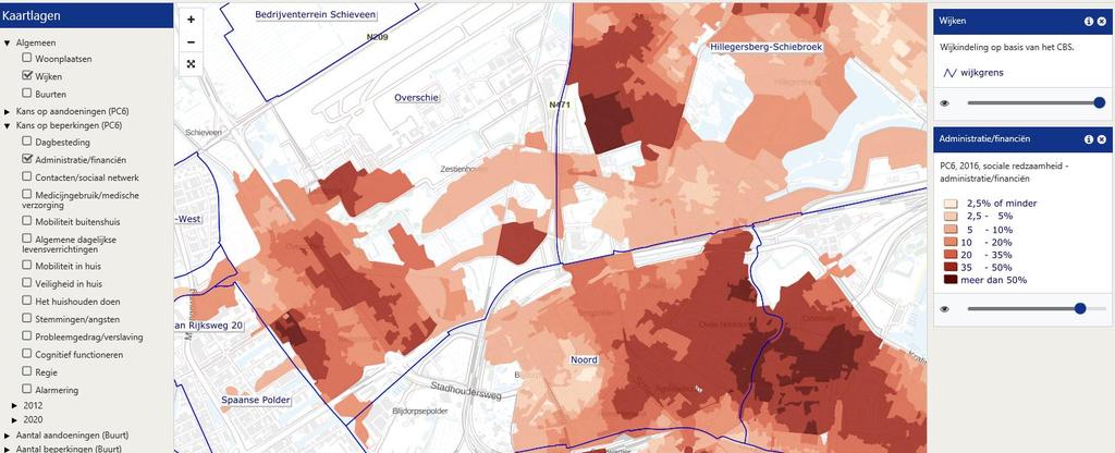 Inclusieve algemene voorzieningen Naast het ontwikkelen van het juiste arrangement voor een zorggroep biedt de WoonZorgwijzer ook informatie die kan bijdragen aan het meer generiek toegankelijk maken