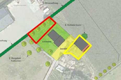 Bestaande situatie Situatie sloop en nieuwbouw Situatie met verharding/inpassing Gelet op deze mogelijkheden voor kwaliteitsverbetering hebben wij eerder aangegeven in principe medewerking te willen