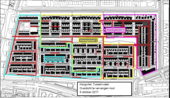 2. Waar wordt de bestrating vernieuwd en op straatpeil gelegd?