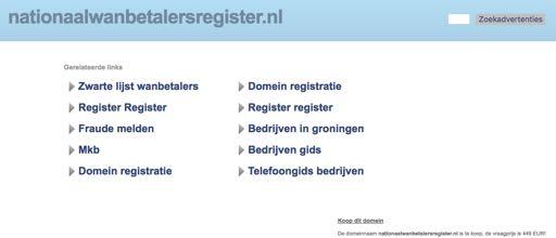gerelateerd. Hof A dam ECLI:NL:GHAMS: 2016:146 nationaal wanbetalersregister [D