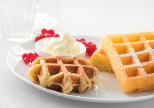 Stuffed Waffles e 39,99 * (Sweet and Savoury) Artn 142363 - EAN 5410585423630 Bakplaten