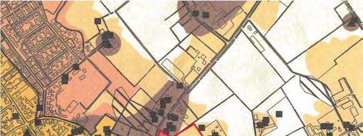 Verkennend bodemonderzoek Groenstraat - Laar te Berlicum / AM15125 Afbeelding 3: uitsnede uit de archeologische verwachtingskaart van de gemeente Sint Michielsgestel. 2.