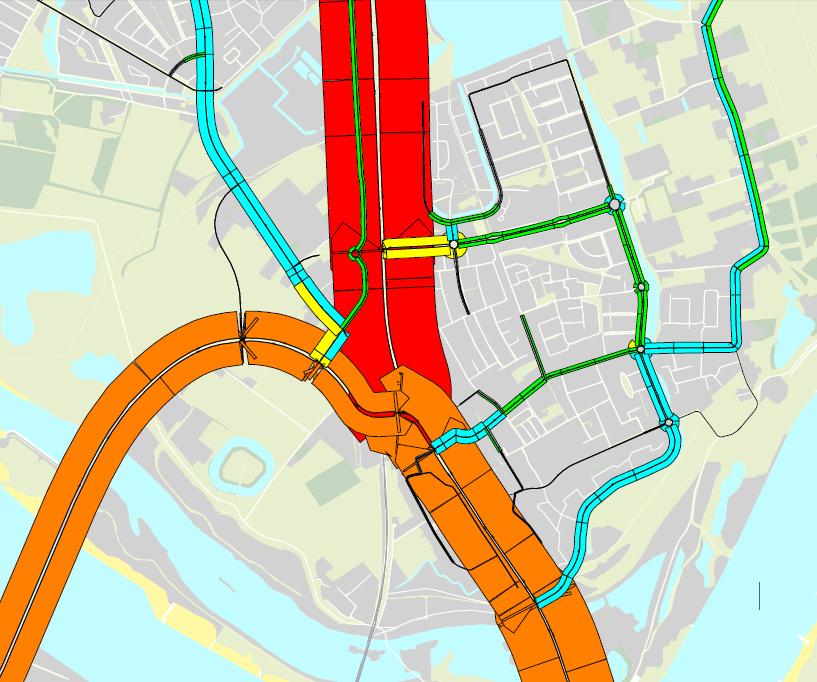 Kaartje oost 55.700 mvt/etm 6600 mvt/etm 11.700 mvt/etm 10.