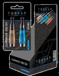 blisters VP : 7,95 /st Ref 0671 TOOVAP EGO CLEAROMIZER COLOR_2