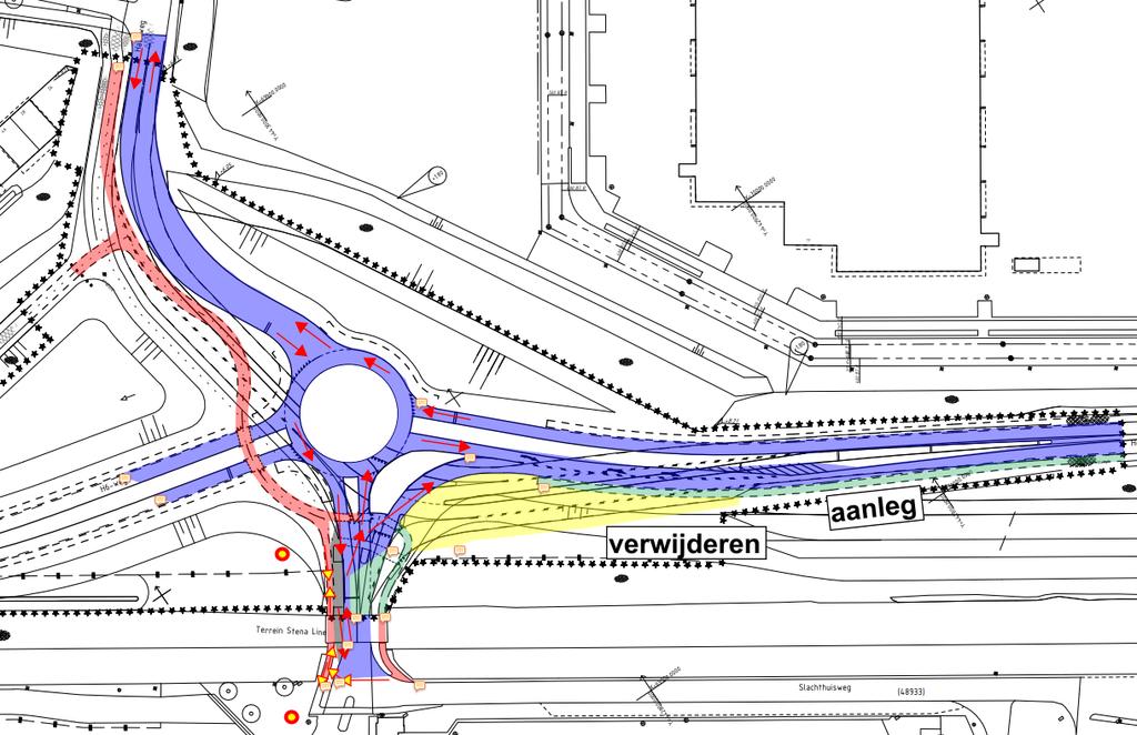 Aansluiting van de H6-weg