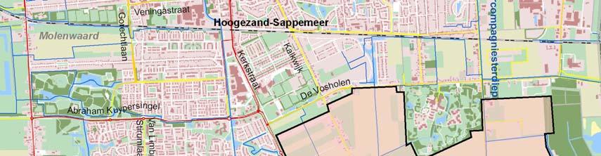 Kaart gebiedsontwikkeling De Groene Compagnie Wijkvernieuwing In de structuurvisie wordt een aantal wijkvernieuwingsgebieden genoemd.