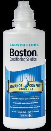 Vormstabiele contactlensverzorgingsproducten Boston, koploper in verzorgende vloeistoffen voor vormstabiele zuurstofdoorlatende contactlenzen.