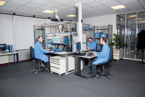 EURO-INDEX beschikt over twee bijzonder moderne service- en kalibratielaboratoria.