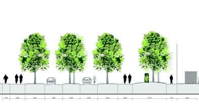 Ambitie zuidelijk gedeelte efficiënte invulling van de voetbaldriehoek met een hoogwaardige uitstraling een hoogwaardige uitstraling van de hoofdentree (voor autoverkeer) van Bentinckpark de centrale