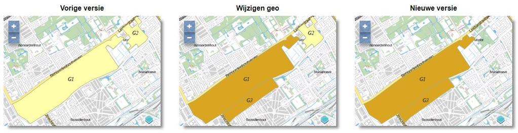 achtergrondkaart onvoldoende features bevat om de ligging van het gebied te kunnen inschatten. Het gebruik van 3D in dit voorbeeld is slechts ter illustratie.