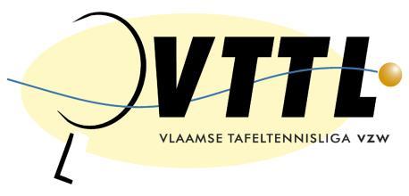 VLAAMSE KAMPIOENSCHAPPEN ENKELS B - C - D - E VLAAMSE TAFELTENNISLIGA vzw Brogniezstraat 41 bus 3 -B-1070 Brussel Tel.: 02/527.53.72 - Fax: 02/527.52.49 E-mail: info@vttl.