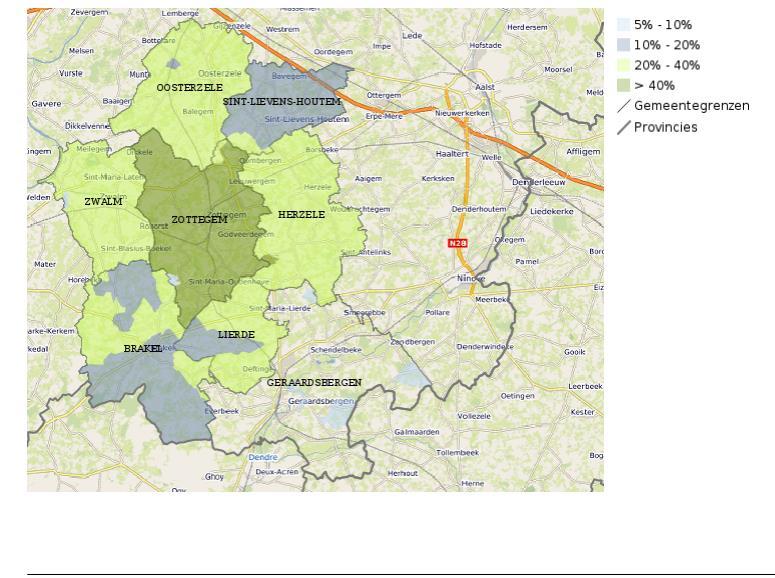 Koopattractie periodieke goederen 21,8% 18,7% 29,5% 63,7% 28,8% 20,0% 20,6%