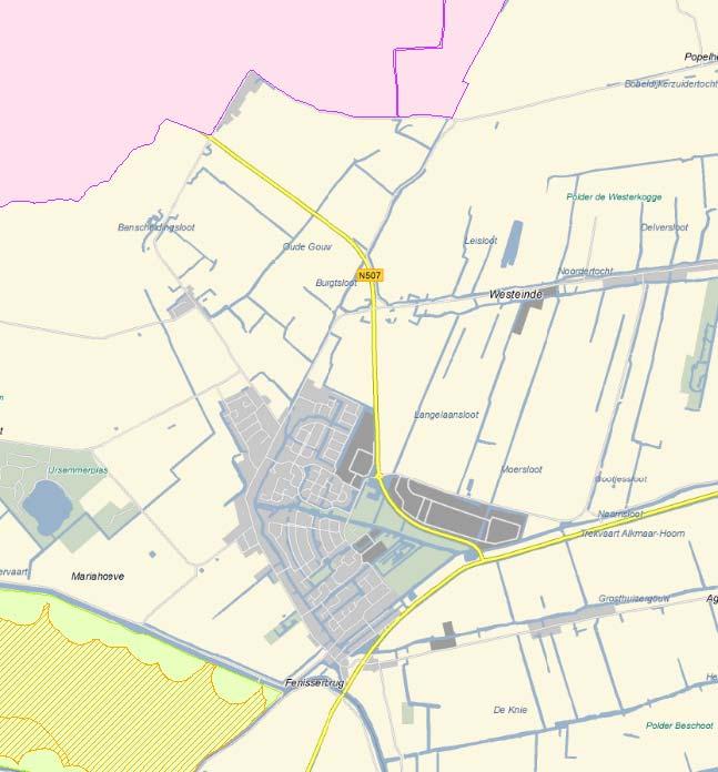 149929.02 blz 5 Figuur 2. Figuur y Uitsnede kaart weidevogelkerngebieden (bron: provincie Noord Holland) In het plangebied vinden sloop en bouwwerkzaamheden plaats.