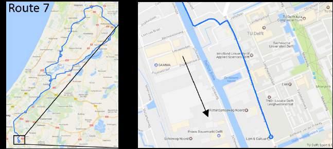 Route van C5 - Leidschendam tot Finish Vanaf Leidschendam moet u het water aan de rechterhand houden, u kunt uw ploeg helemaal tot de finish volgen vanaf de kant.