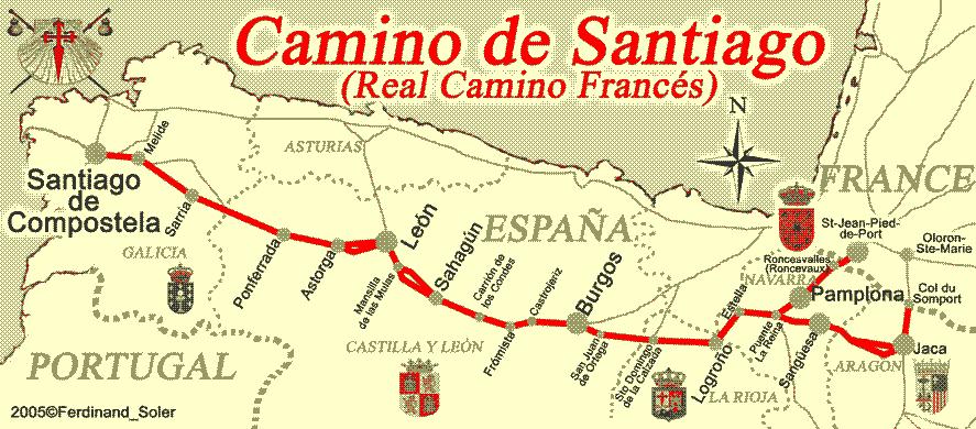Eerlijk gezegd: ik moet er niet aan denken! Een tocht van maanden te voet naar Santiago de Compostella.