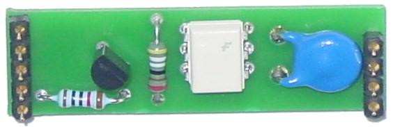 Data puls output interface module). Spanning Schakelstroom max. 48V AC/DC max. 100mA Aansluitingen: klem 5 klem 6 max.