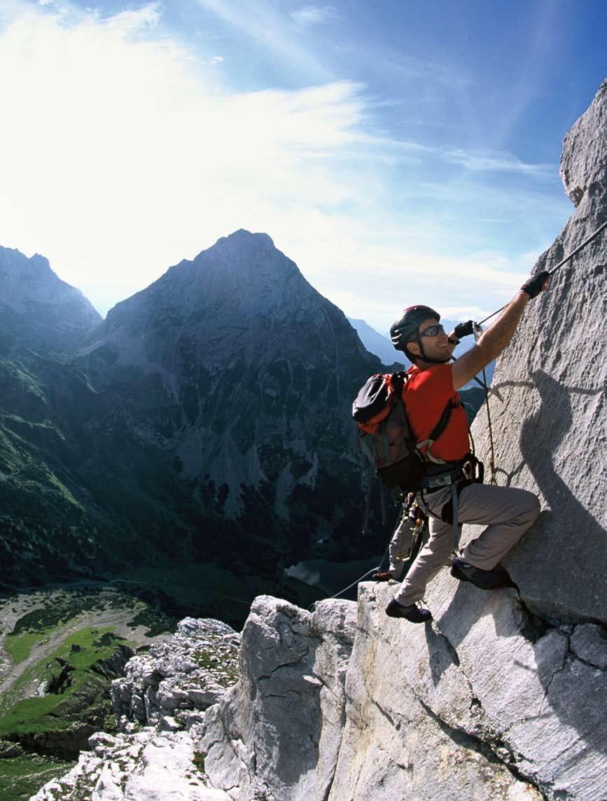 ZUGSPITZ ARENA Wandelen & klimmen De Tajakante is één van de mooiste of misschien wel dé