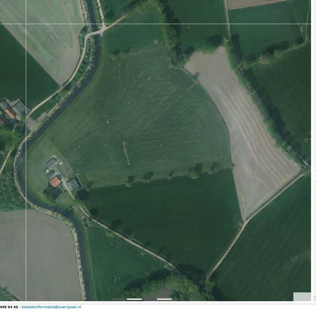 Oude Bornschebeek natte zone onder helling boerderijlodges recreatie 'natte natuurlijke vegetatie' zandkop versterken gereedschappen landbouwwerktuigen