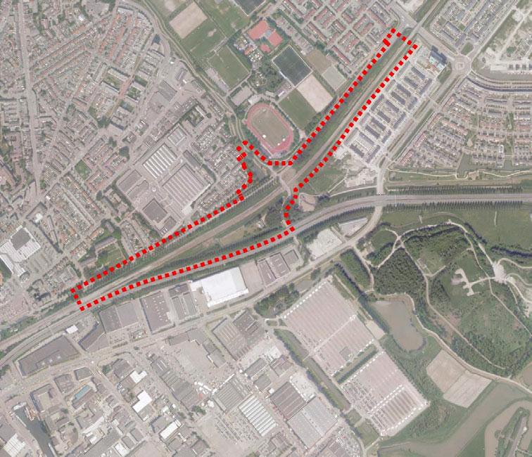 3 Locatie en activiteiten 3.1 Locatie De onderzochte locatie ligt aan de oostkant van Beverwijk (provincie Noord-Holland) zoals aangegeven in figuur 1.