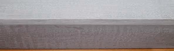 PRODUCTEN Volledig onvolledig: extravagante look dankzij het Hesse betoneffect Hart, koud, ruw? Bij meubelontwerp toont beton zich van zijn zachte zijde, met een individuele en bijzondere uitstraling.