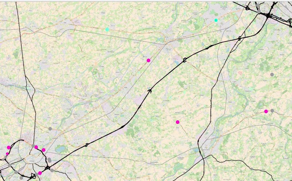 Zoom 1: Kortrijk Gent -