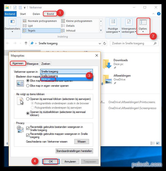 Voortaan opent Windows Verkenner met deze PC. Verborgen mappen en bestanden weergeven in Windows 10 Bij standaardinstellingen zijn bepaalde mappen en bestanden verborgen in Windows.