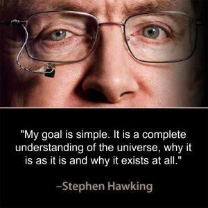 Stephen Hawking, één van de bekende fysici, suggereert dat er geen schepping of oorzaak zou nodig zijn voor het universum, omdat de tijd samen met het universum is ontstaan.