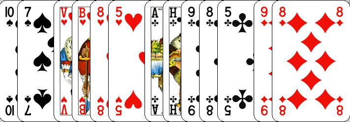 Wat biedt zuid met deze hand? West noord oost zuid 1 pas 1? Eerst 5-kaart laag: 2? en later 2?
