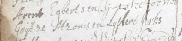 Gerck Rompts Itsma was in 1572 en 1576 procureur voor het gerecht van Achtkarspelen. Hij was ook Notaris en Publicist. Ook was hij eigenaar van de Mient Wates-Zathe.