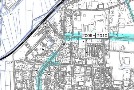 de openbare groenvoorzieningen zoals in de bermen drainages aanwezig (bron [1]), zie Figuur 8.