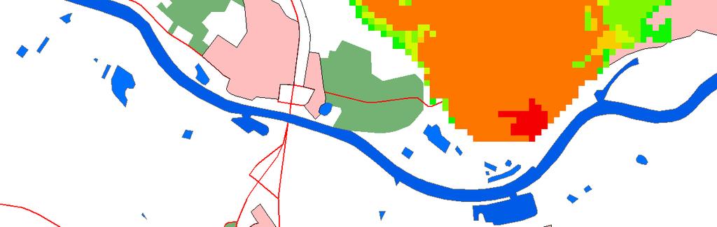 De polders bij Bunschoten blijven volgens de nieuwe overstromingssimulaties droog.