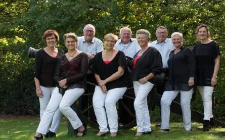 Pearl. Deze zanggroep bestaande uit 10 personen komt uit de omgeving van Eibergen.