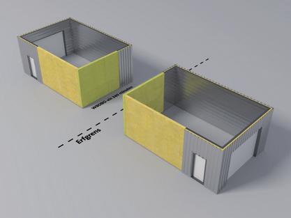 METAALBOUW METAALBOUW: BRANDVEILIGHEID WBDBO Isover s minerale wol oplossingen voor metalen gevels zijn een zeer brandveilige keuze.