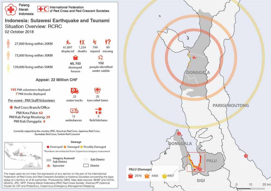 Extra lesideeën Vraag de leerlingen om thuis of op school (krant, internet) informatie te verzamelen over de aardbevingen en de tsunami in Indonesië. Laat hen deze informatie in de klas verwerken.