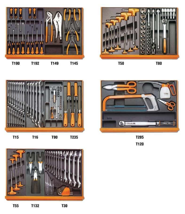 Assortiment inlegbakken